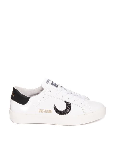 White/black leather sneaker UMA PARKER NEW YORK | 1050124PELLE-BIANCO/NERO